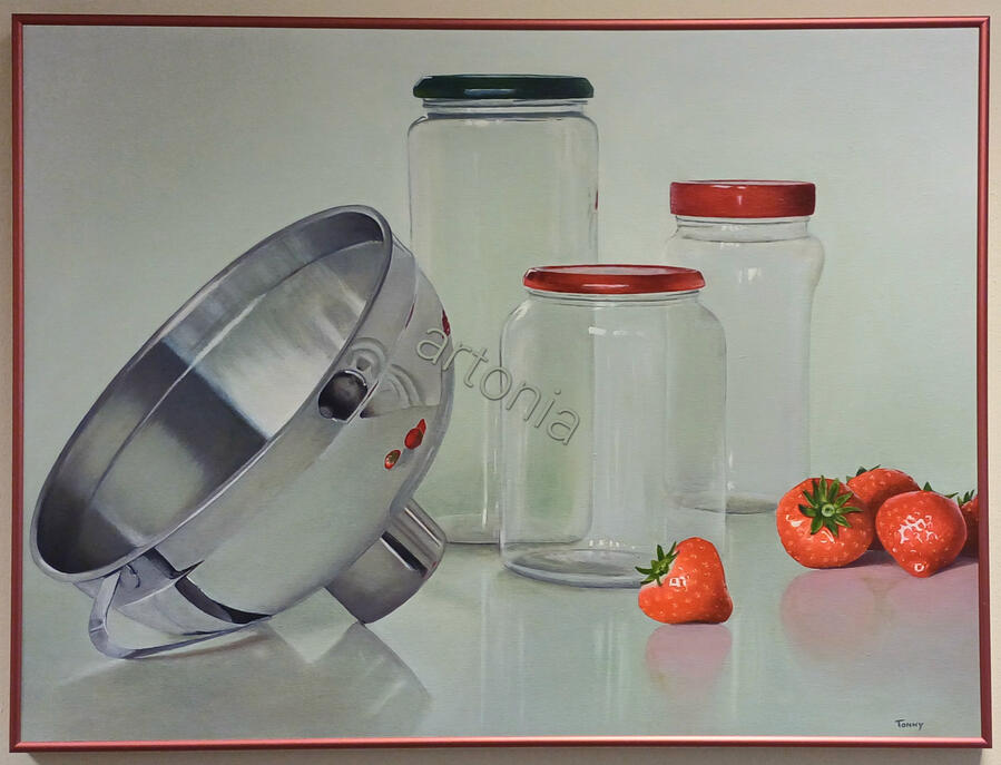 Jam maken Olieverf